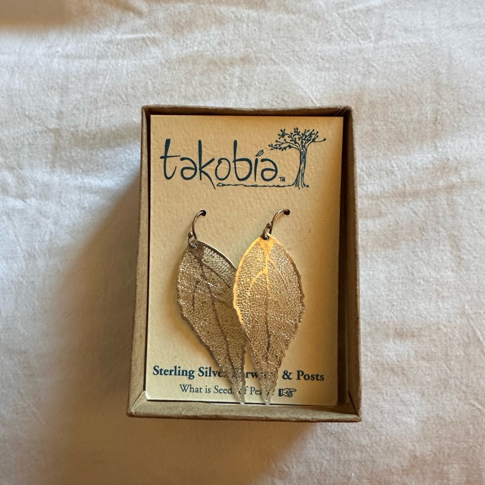 Feather earrings